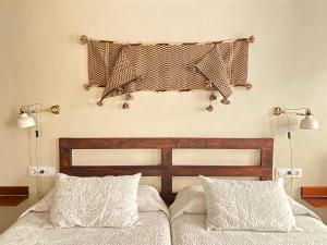 Cama o camas de una habitación en Casa Sara