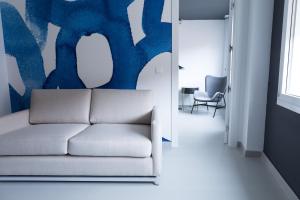 A seating area at Apartamentos Las Torres