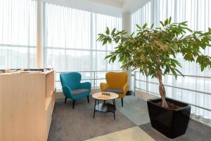 Posezení v ubytování Art Hotel Pallas by Tartuhotels