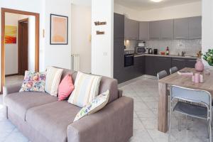 Kuchyň nebo kuchyňský kout v ubytování Andrea apartment
