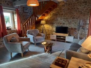 Posedenie v ubytovaní Kervig House Ty Laouen