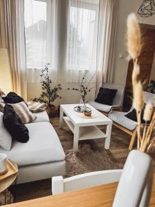 Posezení v ubytování Apartmány Zahražany