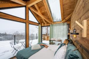Les chalets d'Éléna talvel