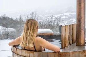 Les chalets d'Éléna talvel