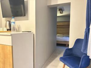 Postel nebo postele na pokoji v ubytování beydağı suit