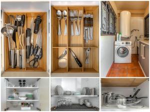 Kuchyň nebo kuchyňský kout v ubytování Casa del Mar