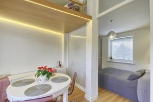 Χώρος καθιστικού στο Apartamentai Aqua +9 φωτογραφίες