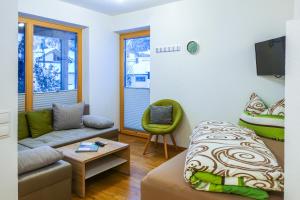 A bed or beds in a room at Apart Mirjam