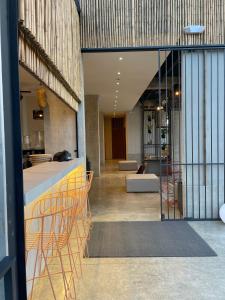 Area soggiorno di Eolia Sustainable Design Hotel