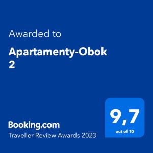 Zdjęcie z galerii obiektu Apartamenty-Obok 2 w Zatorze