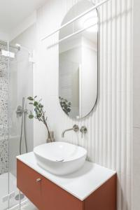 Kúpeľňa v ubytovaní SMART LOQUM-Rewita-Wrzeszcz + 12 fotografií