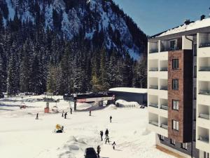 Apartman Monty Jahorina semasa musim sejuk