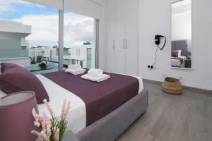 Ένα ή περισσότερα κρεβάτια σε δωμάτιο στο Villa Harmonia +27 φωτογραφίες