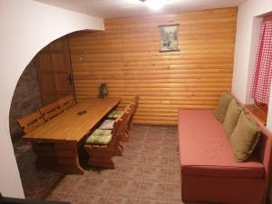 Posezení v ubytování Planinska Kuca Tara / Mountain House Tara