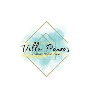 un logotipo para los estanques virtuales melbourne en Villa Ponzos Chalet independiente y privado, en Triquivijate