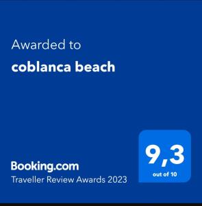 Zdjęcie z galerii obiektu coblanca beach w mieście Benidorm