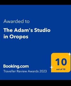 Fotografie z fotogalerie ubytování Adams Studio in Oropos v destinaci Oropós
