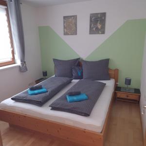 Posteľ alebo postele v izbe v ubytovaní Apart Pitzenklamm