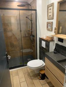 Kúpeľňa v ubytovaní Saint Malo - Jolie Maison avec Jacuzzi 150m gare + 17 fotografií