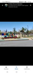 a screenshot of a website with a picture of a street at La Trinidad San Luis, La Punta in La Punta