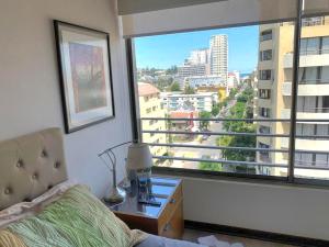 Ένα ή περισσότερα κρεβάτια σε δωμάτιο στο Apartamento Boulevard Poniente +37 φωτογραφίες