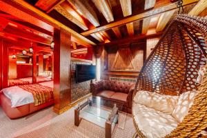 Postel nebo postele na pokoji v ubytování Hotel Chronos -Adult Only