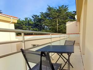 Balkón alebo terasa v ubytovaní Appartement NEUF 1 chambre, 4 pers, 350m plage Saint Jean de Monts, calme, forêt, commerces à proximité - FR-1-323-268