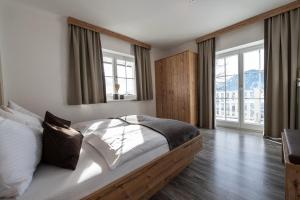 Postel nebo postele na pokoji v ubytování Appartements Lehenhof