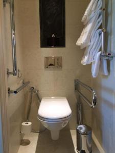 Ein Badezimmer in der Unterkunft Hotel Villa Honegg