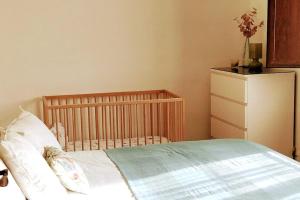 A bed or beds in a room at Shui wu, la casita del agua
