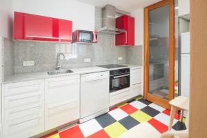 Kuchyňa alebo kuchynka v ubytovaní Pucela apartmets