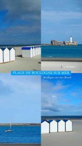Fotografia z galérie ubytovania Appartement face à la plage et Nausicaa Résidence Princess v destinácii Boulogne-sur-Mer
