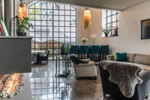 Зона вітальні в The More Hotel Lund