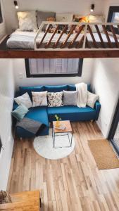 Posteľ alebo postele v izbe v ubytovaní Forest House Augustów