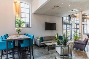 Телевізор і / або розважальний центр в The More Hotel Lund