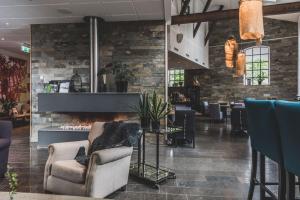 Зона вітальні в The More Hotel Lund