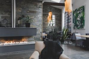 Зона вітальні в The More Hotel Lund
