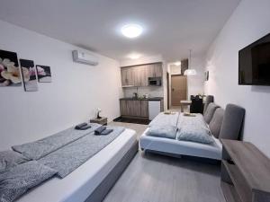 Posedenie v ubytovaní Corvin cozy Apartment with balcony309