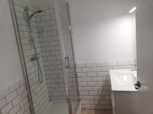 Bilik mandi di Apartment in Historic Centre 3rd floor
