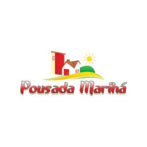 un logotipo para una empresa inmobiliaria en Pousada Marihá en Piranhas