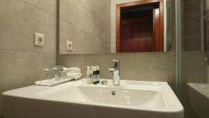 Koupelna v ubytování Käfernberg - Weinhotel