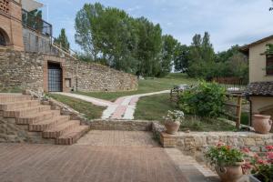 Zahrada ubytování Pulciano Apartments