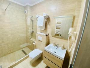 Koupelna v ubytování Hotel Bliss