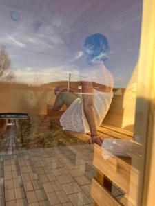 Balkón alebo terasa v ubytovaní Elringat-lak Apartmanház