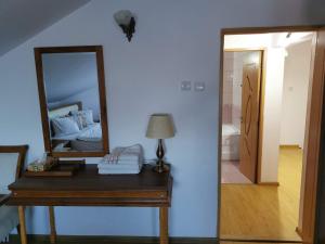Postel nebo postele na pokoji v ubytování Casa Lac de Verde