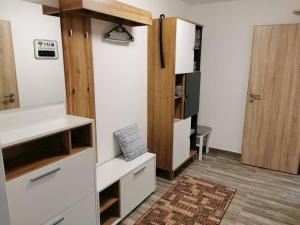 Apartmány Nová duha Vavřinec 주방 또는 간이 주방