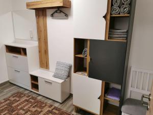 Apartmány Nová duha Vavřinec 주방 또는 간이 주방