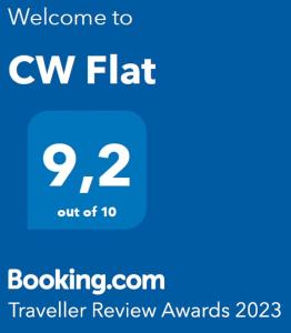 CW Flat tanúsítványa, márkajelzése vagy díja