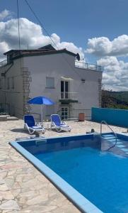 Πισίνα στο ή κοντά στο Apartma 4