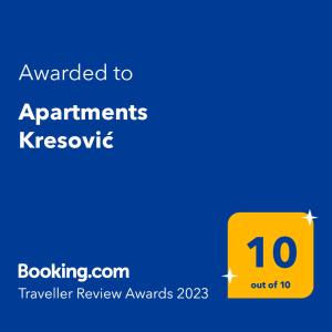 Fotografie z fotogalerie ubytování Apartments Kresović v destinaci Vodice